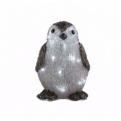 Pingouin Lumineux 24 LED Couleur Blanc Froid Dcoris