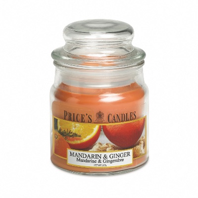 Bougie Parfumée Petite Bonbonnière Mandarine et Gingembre - Price's Candles