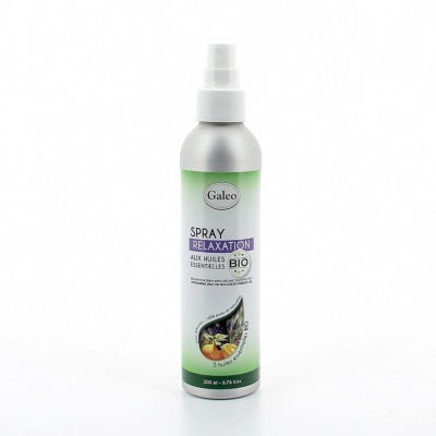 GALEO Spray Relaxation Aux Huiles Essentielles BIO 200 ml