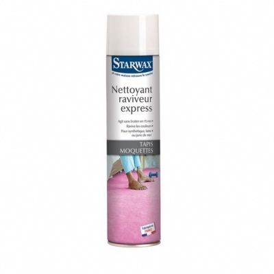 Aérosol Nettoyant Raviveur Express Tapis Moquette 600 ml - Starwax