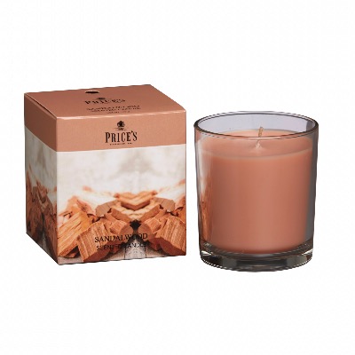 Bougie Parfumée Bois de Santal - Price's Candles