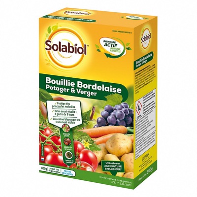 Bouillie Bordelaise Potager et Verger 800 gr Solabiol