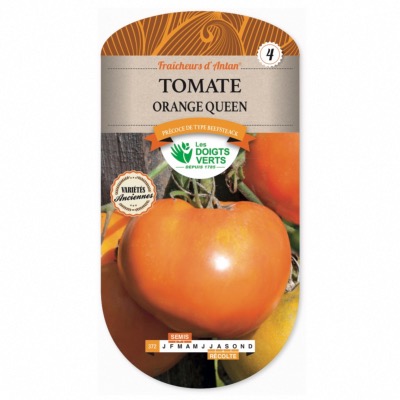 Graines Tomate Orange Queen - Les Doigts Verts