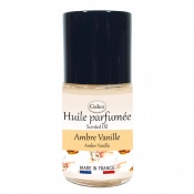 Huile Parfume Aux Senteurs de Grasse Ambre Vanille 15 ml - GALEO