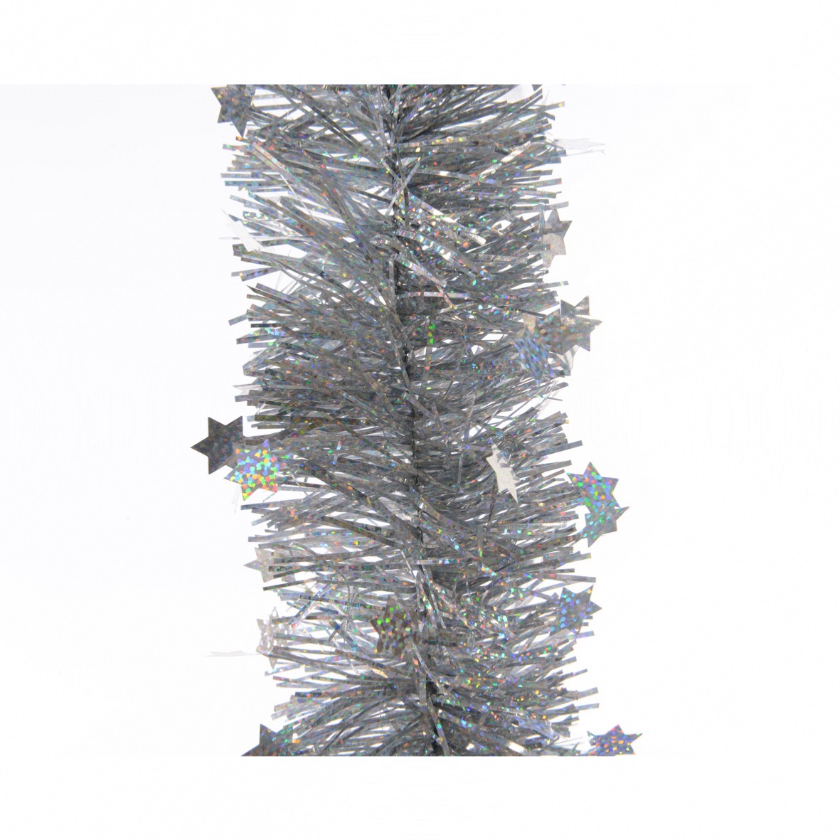 Guirlande De Noël et Etoiles Argent 270 cm Décoris