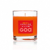 Bougie GOA Crme Parfume Miel Vanille