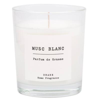 Bougie au Parfum de Grasse Musc Blanc - Drake