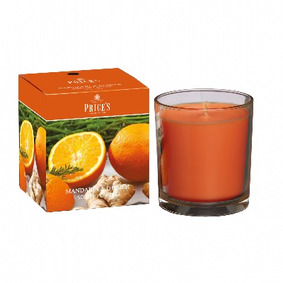 Bougie Parfumée Mandarine Gingembre - Price's Candles