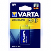 Pile 9V Alkaline E- Block LONGLIFE VARTA