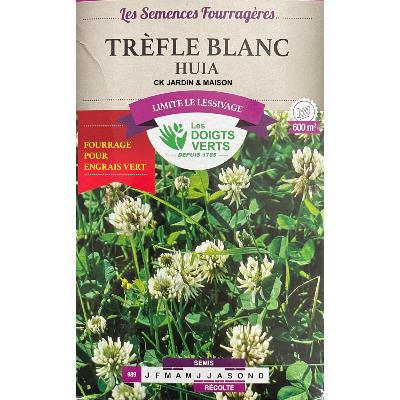 Graines Trèfle Blanc Huia 500 gr - Les Doigts Verts