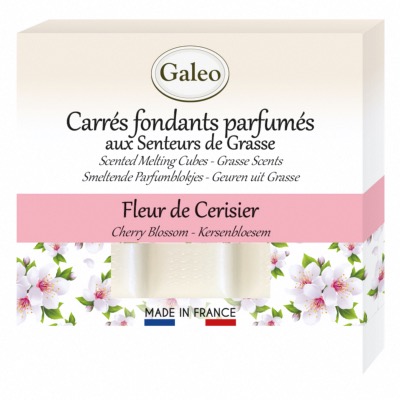 Carrés Fondants Parfumés Fleurs de Cerisier - GALEO