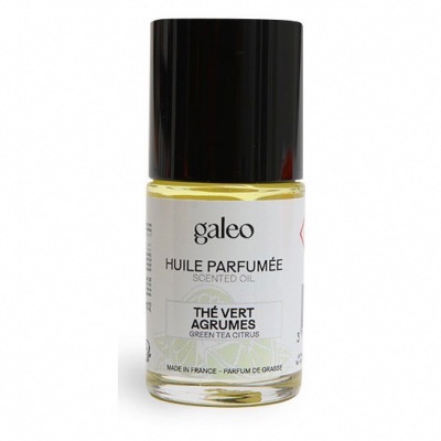 Huile Parfumée Aux senteurs de Grasse Thé Vert Agrumes 15 ml GALEO