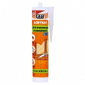 Mastic Acrylique Gris Joint Maonnerie et Menuiserie - GEB