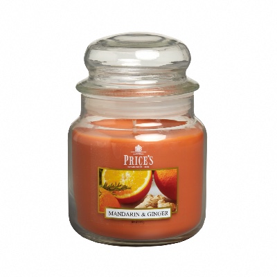 Bougie Parfumée Médium Bonbonnière Mandarine et Gingembre - Price's Candles