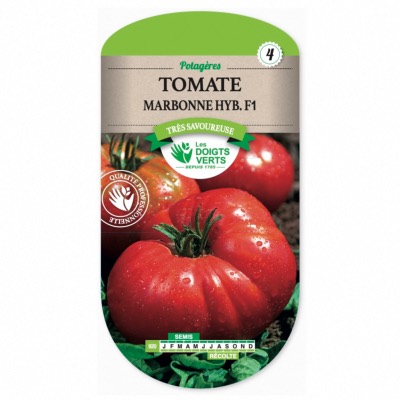 Graines Tomate Marbonne Hyb. F1 - Les Doigts Verts
