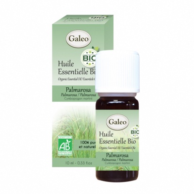 Huile Essentielle BIO Palmarosa 10 ml - GALEO