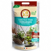 Substrat Pour Terrariums Plantes Vertes 4L - OR Brun