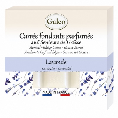 Carrés Fondants Parfumés Lavande - GALEO