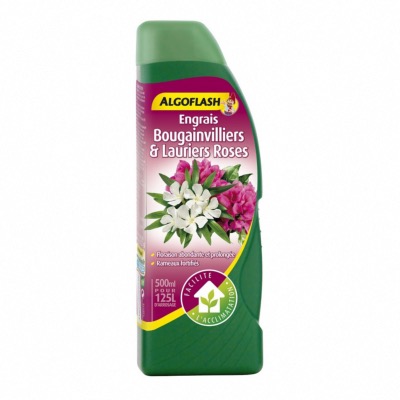 Engrais Bougainvilliers & Lauriers Roses Algoflash 500ml