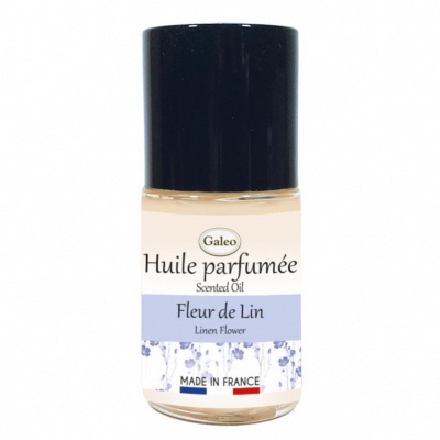 Huile Parfumée Aux Senteurs de Grasse Douceur de Lin 15 ml - GALEO