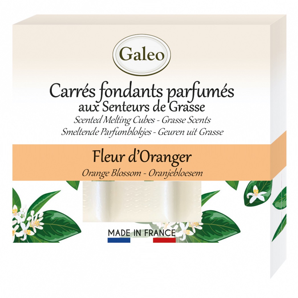 Galeo - Carrés Fondants Parfumés Fleurs d'Oranger