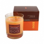 Bougie GOA Crme Parfume Cannelle Orange