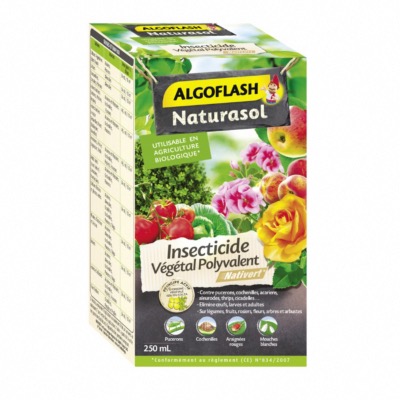 Insecticide Végétal Polyvalent 250 ml Naturasol - Algoflash