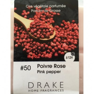 Pastille Parfumée DRAKE Pour Brûle Parfum Senteur Poivre Rose