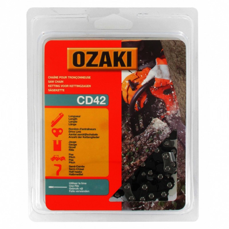 Guide chaîne tronçonneuse Ozaki 50 cm 3/8 058 - ZKT50