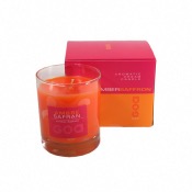 Bougie GOA Crme Parfume Ambre Safran