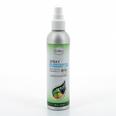 GALEO Spray Assainissant aux Huiles Essentielles Bio 200 ml