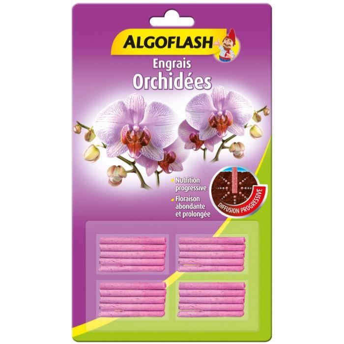 Bâtonnets Engrais Orchidées - Algoflash