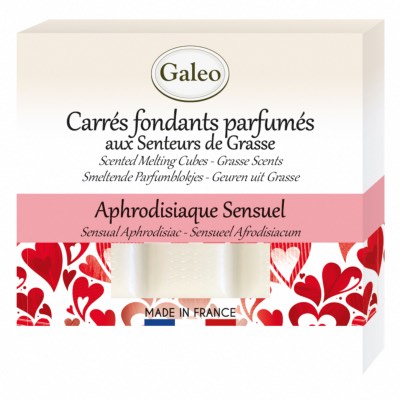 Carrés Fondants Parfumés Aphrodisiaque Sensuel - GALEO