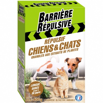 Répulsif Chiens et Chats 400gr Barrière Répulsive