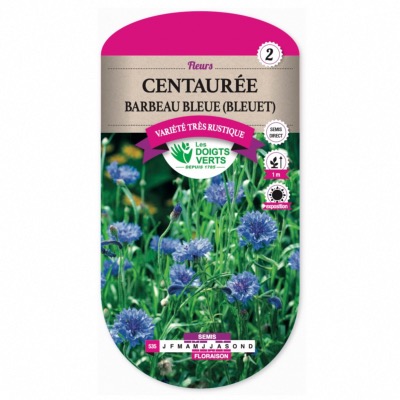 Graines Centaurée Barbeau Bleu - Les Doigts Verts