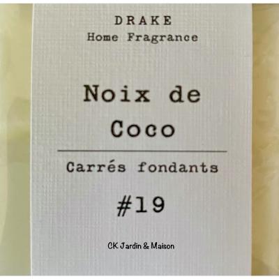 Pastille Parfumée DRAKE Pour Brûle Parfum Senteur Noix de Coco