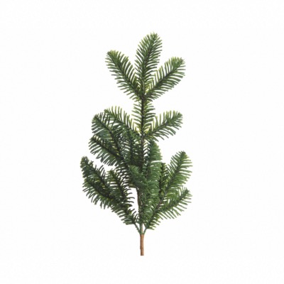 Branche de Sapin Artificiel Couleur Vert Nordmann 45 cm