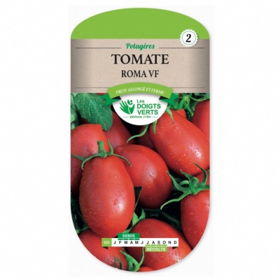 Graines Tomate Roma, Les Doigts Verts