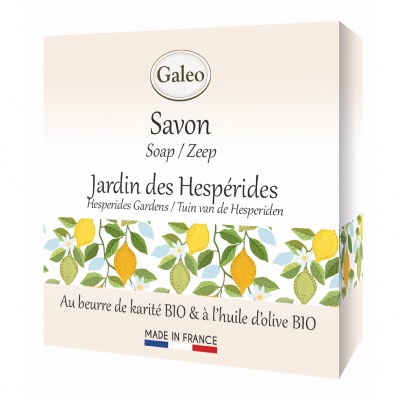 Savon BIO Jardin des Hesperides 100 gr - GALEO