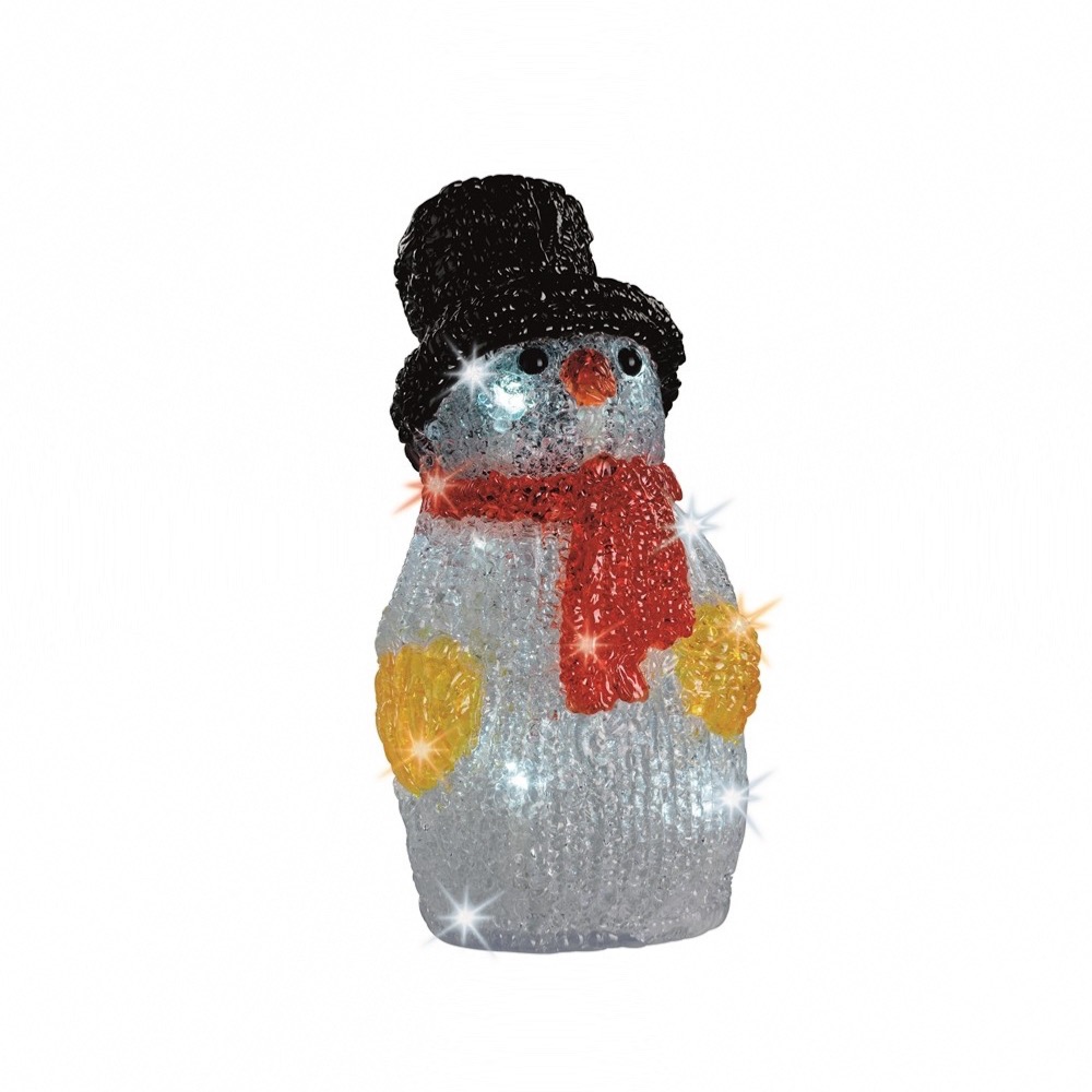 Bonhomme de neige lumineux