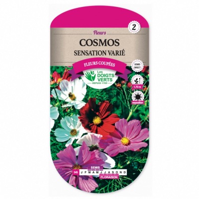 Graines Cosmos Sensation Varié - Les Doigts Verts