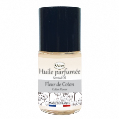 Huile Parfumée Aux Senteurs de Grasse Fleur de Coton 15 ml - GALEO